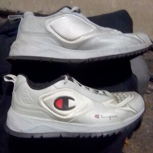 8 Champion Grey Men's Sneakers Very Good Pre-owned